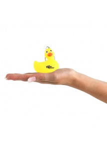 Breloczek - I Rub My Duckie Keychain   Żółty