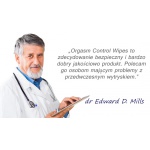 Chusteczki przedłużające stosunek ze środkiem opóźniającym - Orgasm Control Wipes x 6