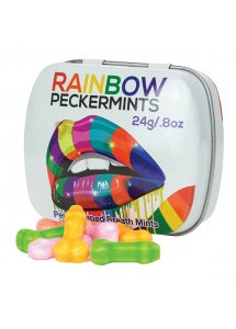 Cukierki teczkowe kutaski - Rainbow Peckermints  