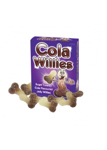 Cukierki żelowe peniski - Jelly Willies  Cola