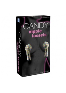 Cukierkowe nakładki na sutki - Candy Nipple Tassels 