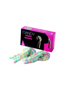 Cukierkowe nakładki na sutki - Candy Nipple Tassels 