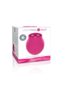 Cykloniczny masażer łechtaczki - Jimmyjane Love Pod Vibrator Halo  