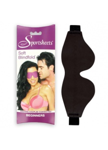 Czarna Maska na oczy -  Soft Blindfold