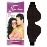 Czarna Maska na oczy -  Soft Blindfold