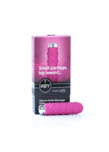 Czarujący mini wibrator Key by Jopen - Charms Petite Massager Lace