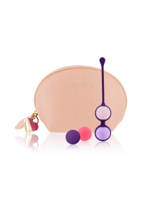 Cztery kulki Kegla - Rianne S Pussy Playballs  Beż