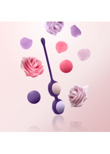 Cztery kulki Kegla - Rianne S Pussy Playballs  Koral