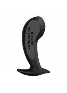 Dildo do elektrostymulacji punktu G - ElectraStim Nona Silicone Noir G-Spot Stimulator 