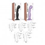 Dildo do peggingu i punktu G - Strap-On-Me Dildo Plug P&G Metallic Lilac L