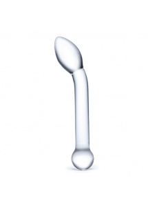 Dildo do punktu G - Glas Slimline G-Spot Glass Dildo  