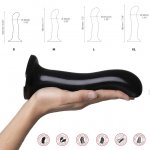 Dildo do strap-on pegging i punkt G - Strap-On-Me P&G Spot Dildo  XL
