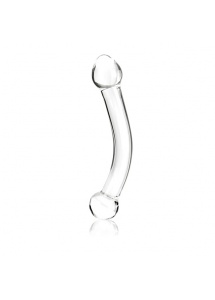 Dildo do stymulacji punktu G - Glas Curved G-Spot Stimulator Glass Dildo 