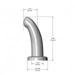 Dildo - Fleshlight HerSpot Dildo Golden Rose Small