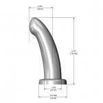 Dildo - Fleshlight HerSpot Dildo Golden Rose Medium