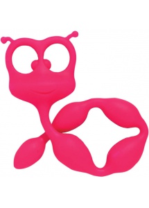 Koraliki analne dla amatorów - Flexi Felix FUN FACTORY, różowe
