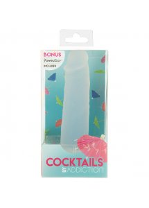 Dildo klasyczne realistyczne - Addiction Cocktails Dildo   Niebieski