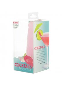 Dildo klasyczne realistyczne - Addiction Cocktails Dildo   Fioletowy