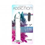 Dildo klasyczne realistyczne - Addiction Crystal Addiction Vertical Dildo (No Balls) 7 Inch  