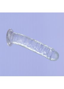 Dildo klasyczne realistyczne - Addiction Crystal Addiction Vertical Dildo (No Balls) 7 Inch  