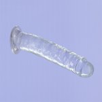 Dildo klasyczne realistyczne - Addiction Crystal Addiction Vertical Dildo (No Balls) 7 Inch  