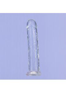Dildo klasyczne realistyczne - Addiction Crystal Addiction Vertical Dildo (No Balls) 7 Inch  