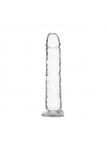 Dildo klasyczne realistyczne - Addiction Crystal Addiction Vertical Dildo (No Balls) 7 Inch  