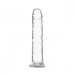 Dildo klasyczne realistyczne - Addiction Crystal Addiction Vertical Dildo (No Balls) 7 Inch  