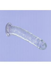 Dildo klasyczne realistyczne - Addiction Crystal Addiction Vertical Dildo (No Balls) 9 Inch  