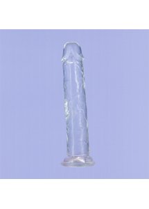 Dildo klasyczne realistyczne - Addiction Crystal Addiction Vertical Dildo (No Balls) 9 Inch  