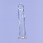 Dildo klasyczne realistyczne - Addiction Crystal Addiction Vertical Dildo (No Balls) 9 Inch  