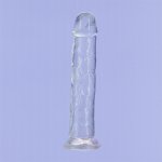Dildo klasyczne realistyczne - Addiction Crystal Addiction Vertical Dildo (No Balls) 9 Inch  