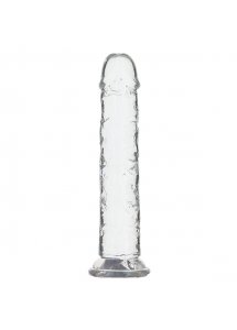 Dildo klasyczne realistyczne - Addiction Crystal Addiction Vertical Dildo (No Balls) 8 Inch  
