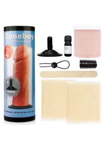 Dildo na wzór twego członka plus przyssawka - Zestaw do kopiowania Cloneboy Dildo & Suction Cap Pink