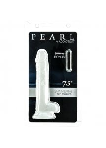 Dildo realistyczne perłowe – Addiction Pearl Dong 7.5 Inch   