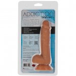 Dildo realistyczne karmelowe – Addiction Steven Dong 7.5 Inch Caramel   