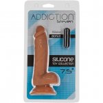 Dildo realistyczne karmelowe – Addiction Steven Dong 7.5 Inch Caramel   