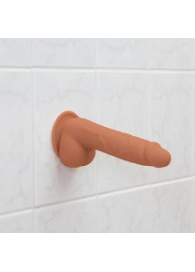Dildo realistyczne karmelowe – Addiction Steven Dong 7.5 Inch Caramel   