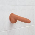 Dildo realistyczne karmelowe – Addiction Steven Dong 7.5 Inch Caramel   
