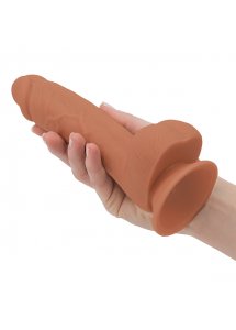Dildo realistyczne karmelowe – Addiction Steven Dong 7.5 Inch Caramel   