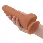 Dildo realistyczne karmelowe – Addiction Steven Dong 7.5 Inch Caramel   