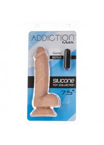 Dildo realistyczne z jądrami - Addiction Mark Dong 7.5 Inch Beige  