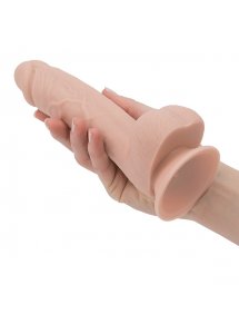 Dildo realistyczne z jądrami - Addiction Mark Dong 7.5 Inch Beige  