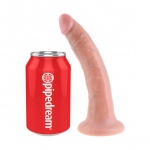 Dildo realistyczne z przyssawką - King Cock Cock 7 Inch Cielisty - 18 cm