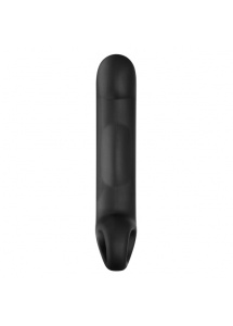 Dildo silikonowe do elektroseksu - ElectraStim Ovid Silicone Noir Dildo 
