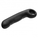 Dildo silikonowe do elektroseksu - ElectraStim Ovid Silicone Noir Dildo 