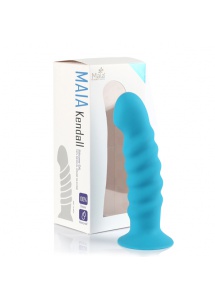 Dildo silikonowe - Maia Toys Silicone Dildo Blue 