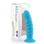 Dildo silikonowe - Maia Toys Silicone Dildo Blue 