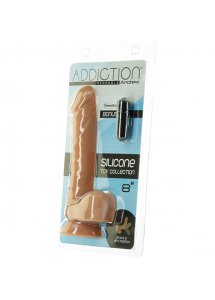 Dildo silikonowe realistyczne - Addiction Andrew Bendable Dong 8 Inch Caramel  