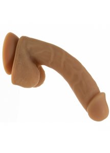 Dildo silikonowe realistyczne - Addiction Andrew Bendable Dong 8 Inch Caramel  